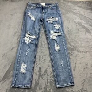 One Teaspoon Womens Jeans‎ Size 24 Awesome Baggies Grunge Baggy Distressed